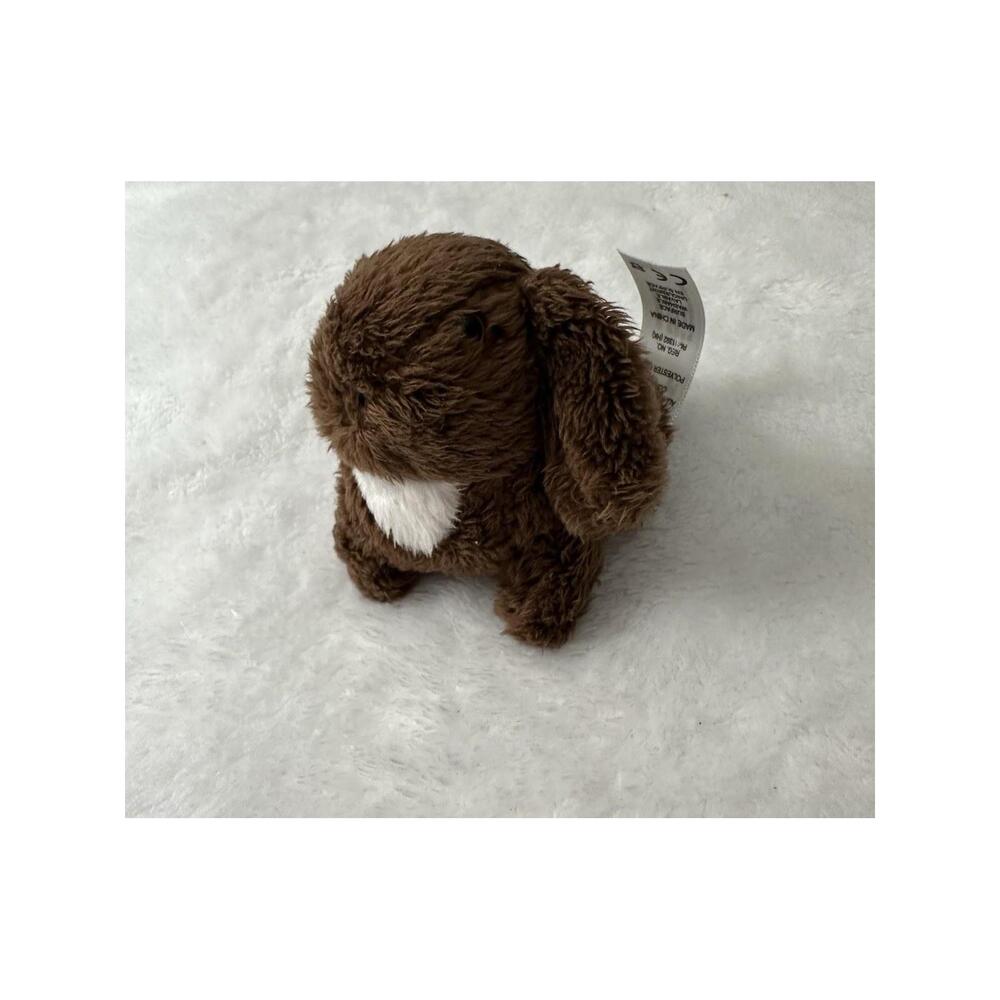 American Girl Doll Julie's Brown Bunny Rabbit Nutmeg Pet Plush Stuffed Toy 3"